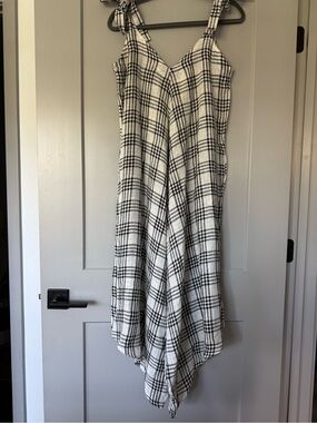 Paper Lace Linen Lagenlook Overall One Size